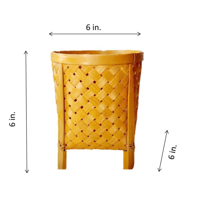 Bamboo Pot Basket 04