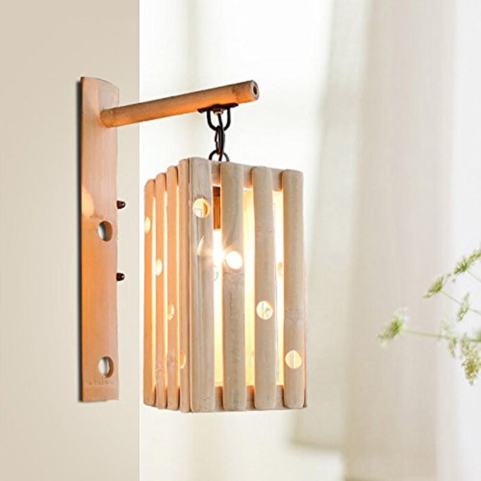 Bamboo Wall Hanging Lamp 3 Bamboo Wall Hanging Lamp 3