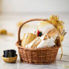 Hand Woven Cane Basket 02