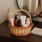 Hand Woven Cane Basket 03