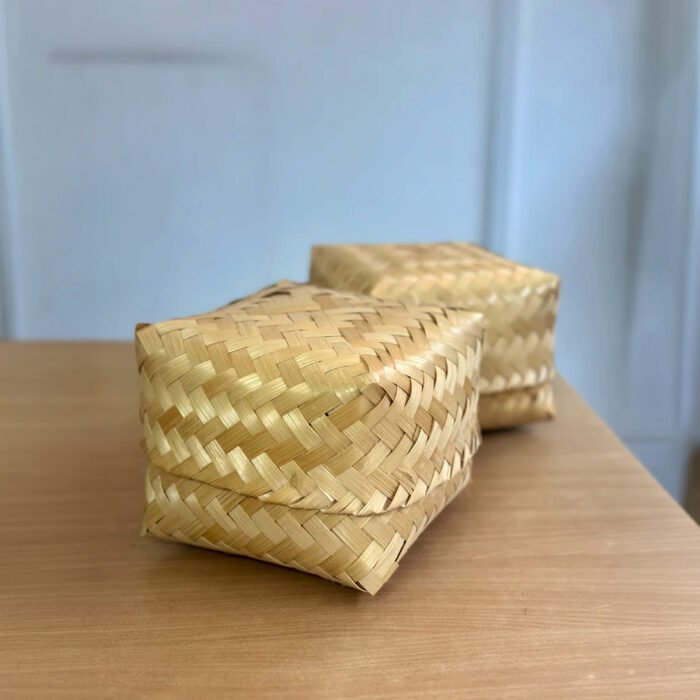 Square Bamboo Box 2 Bamboo GIfting Box